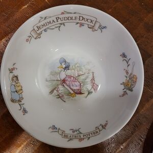 Jemima Puddle-Duck Bowl